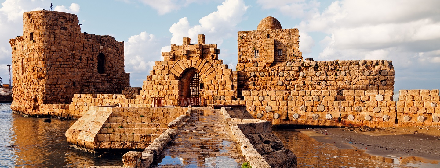 <p>Discover Beautiful Lebanon,       </p>
<p>Sidon Sea Castle </p>